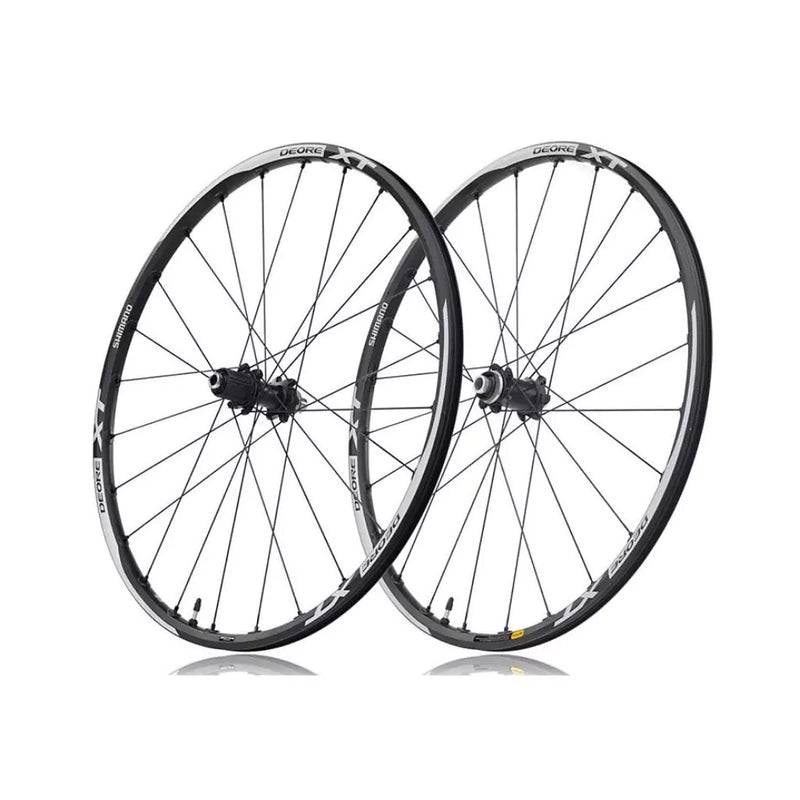 ruedas shimano 27.5 xt wh-m785 f15mm r12mm