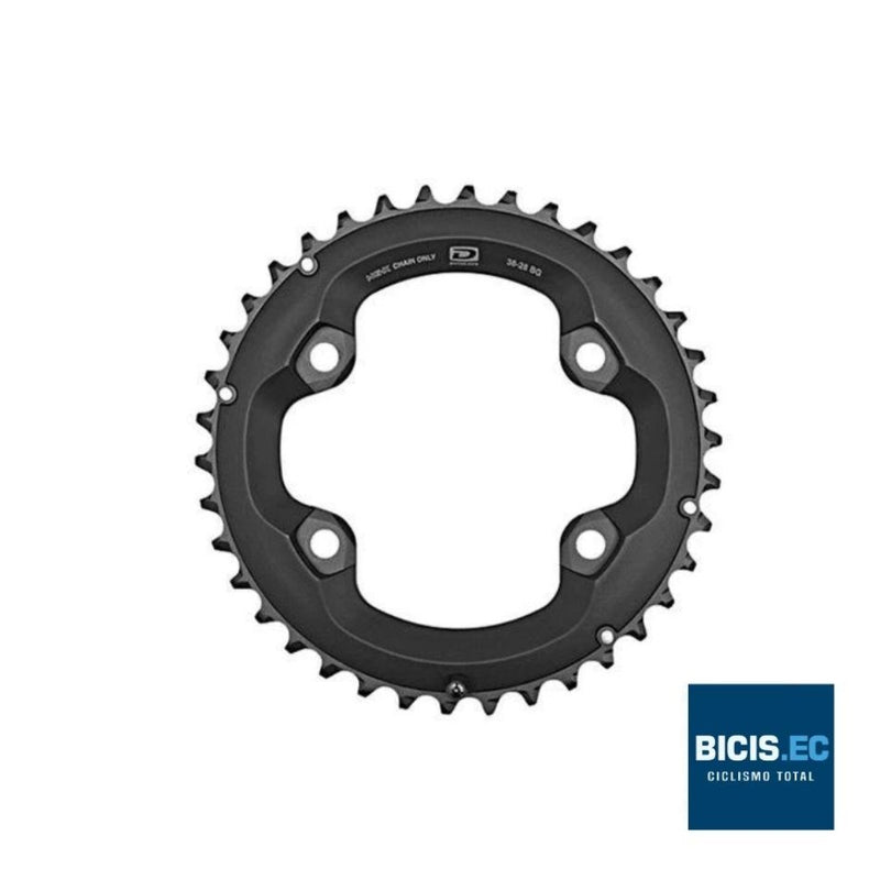 Coronilla SHIMANO Deore 38 Dientes 10 Vel.