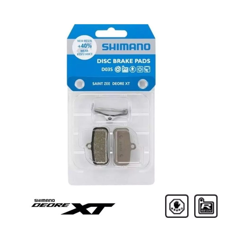 zapatas shimano resina 4pst mtb d03s